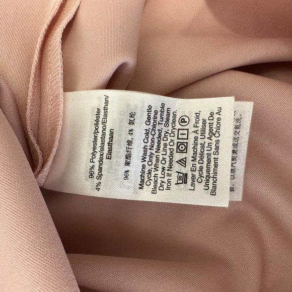 DKNY Rose Mist Twist Shift Dress 12 New - Picture 5 of 5